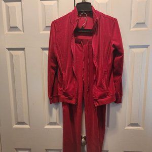 NY Apparel Jogging/Lounge (3) Sets Wide Leg Size M